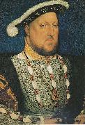 Hans holbein the younger Portrait of Henry VIII, oil painting artist
